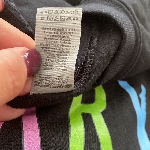 🎄Gildan Merry & Bright Colorful Christmas Sweatshirt Merry Christmas Size M - Picture 6 of 8